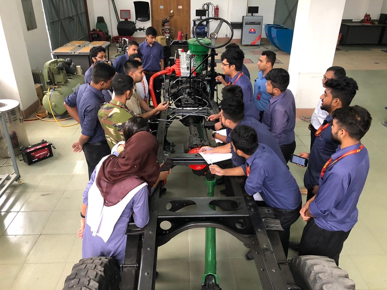 Converting a 3 ton class-6 truck into an experimental case study