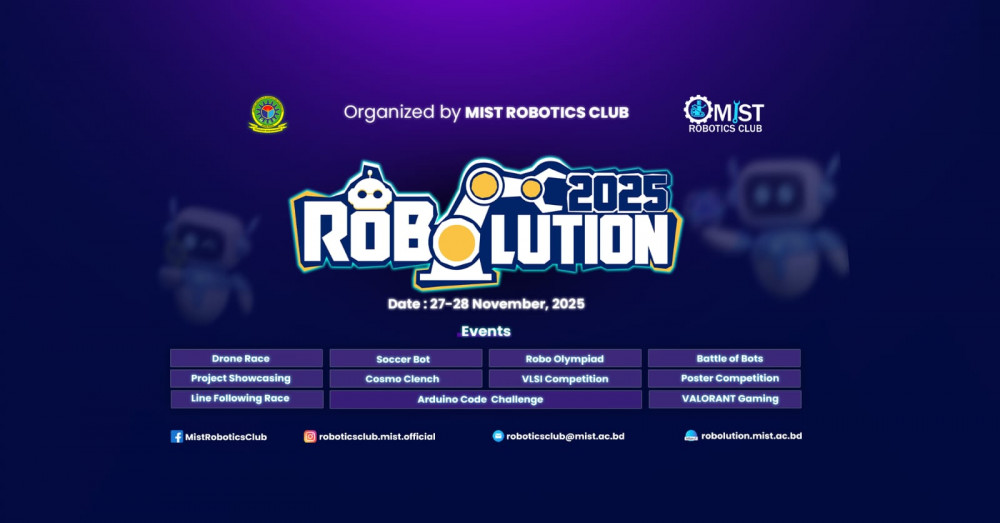 The Future Arrives Tomorrow at MIST — ROBOlution 2025 & RAAICON 2025